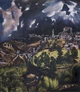 El Greco View of Toledo china oil painting reproduction